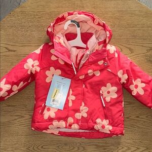 Floral pink 3-1 jacket NWT 18Months